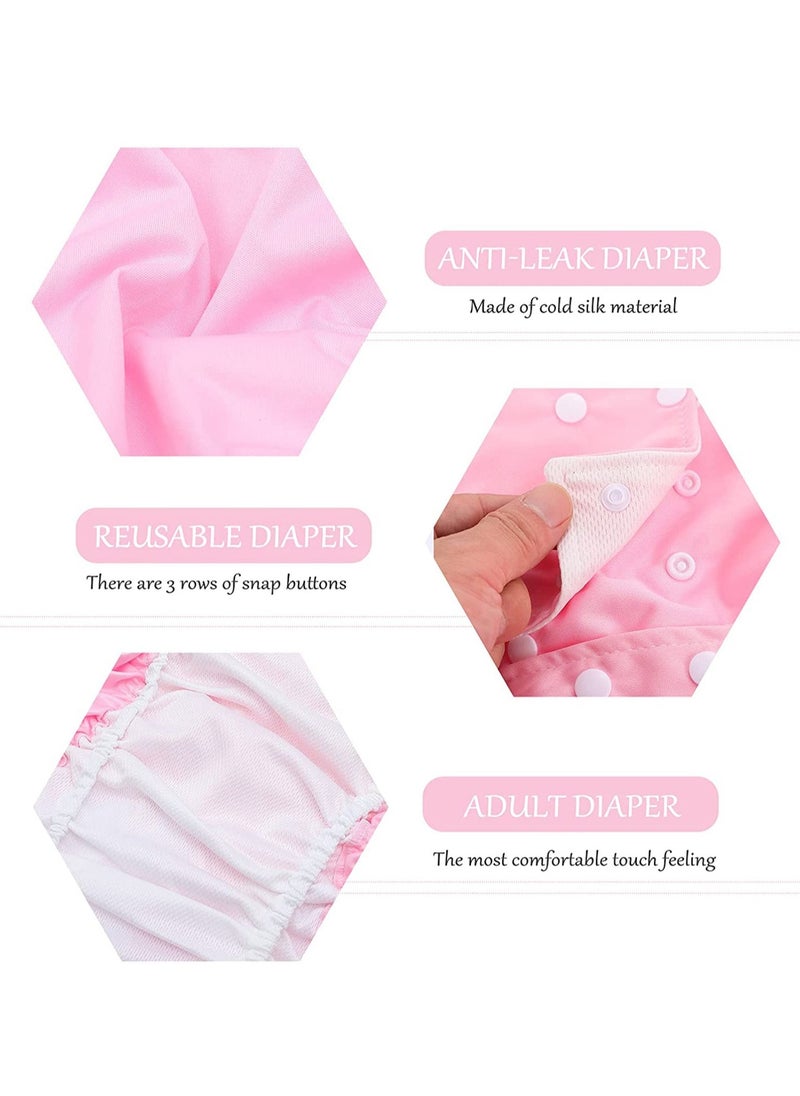 Generic - Adult Diaper Washable pants for the elderly Reusable Anti leak Period Ultra Briefs Incontinence Pant Underwear Cover Pull Up Plastic Pants - Image 1