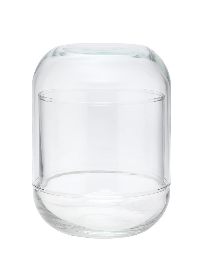 LAV Glass Storage Jar with Lid Clear 380ML  - Image 4