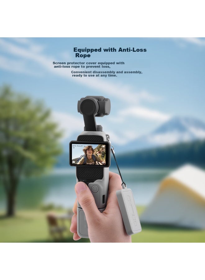 Youfes Yangfeisi Compatible With Dji Pocket 3 Protective Case, Gimbal Protective Cover, Silicone Case, Osmo Pocket Camera Lens Screen Gimbal Protective Cover, Pocket3 Accessories, Scratch-resistant And Drop-resistant - Image 3