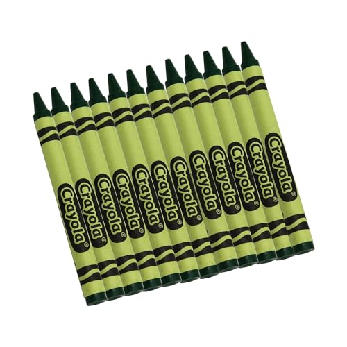 Crayola Crayons in Green, Bulk Crayons, 12 Count - Image 3