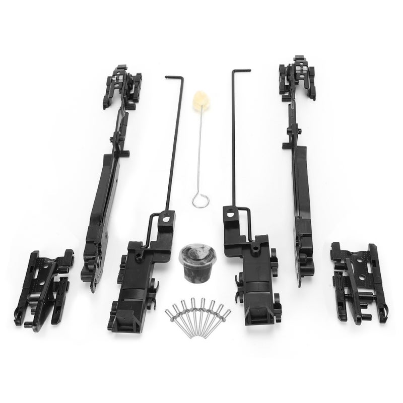 Sunroof Repair Kit: 2000-2014 Ford F150 Fit - All Moving Parts Replacement (Except Motor & Cables) With Lift Arms Brackets for Truck SUV Vehicle Sunroof Maintenance - Image 1