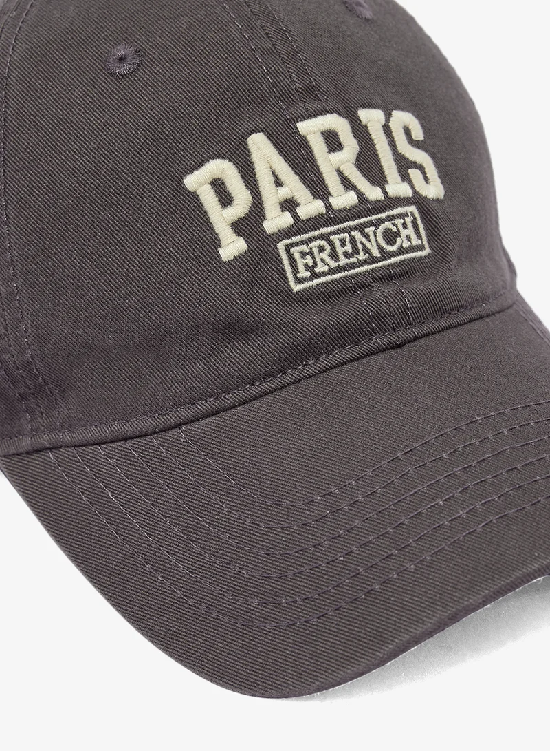 Seventy Five PARIS Embroidered Cap
