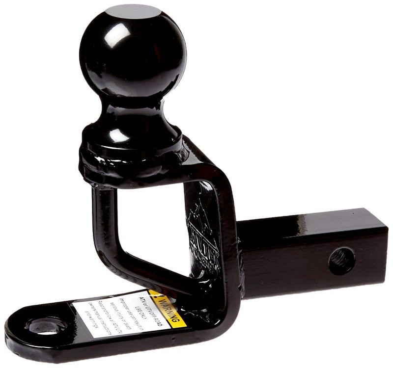 ATV TEK, TMP1 Trio HD 1.25 Inches Multi-Purpose Hitch with Ball Mount, Heavy-Duty Tow Hitch - Image 1