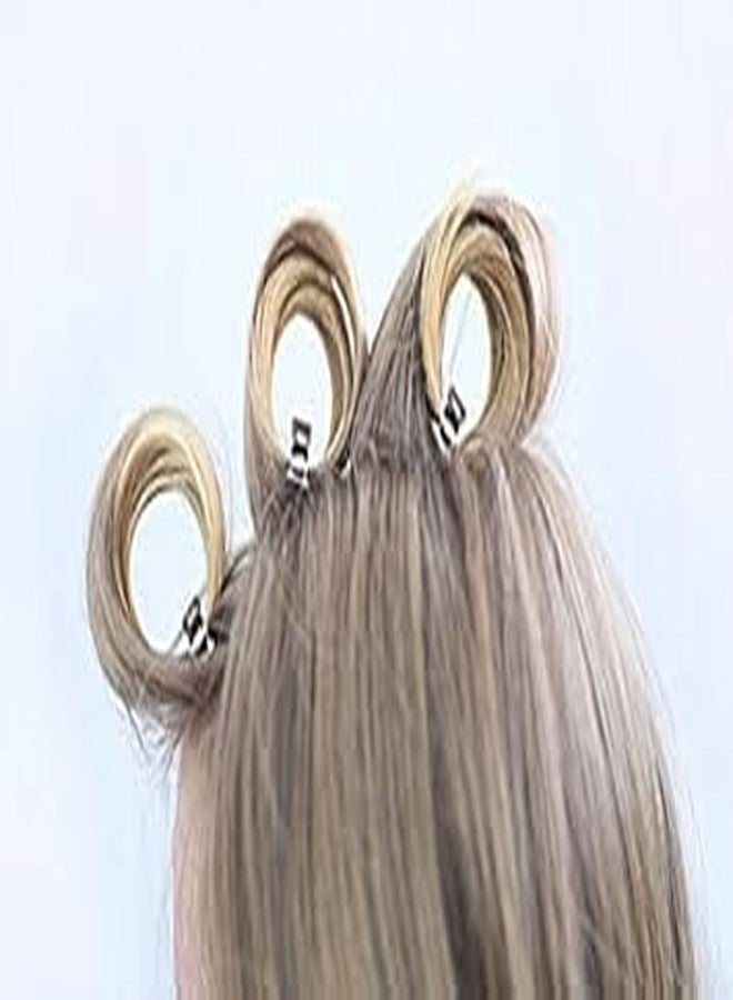 Florabliss® Alloy Steel Hair Section Dividing Clip For Hairdressing Styling Accessories for Women For Unisex | Section Pins Silver (Set of 12 Pieces) - Image 3