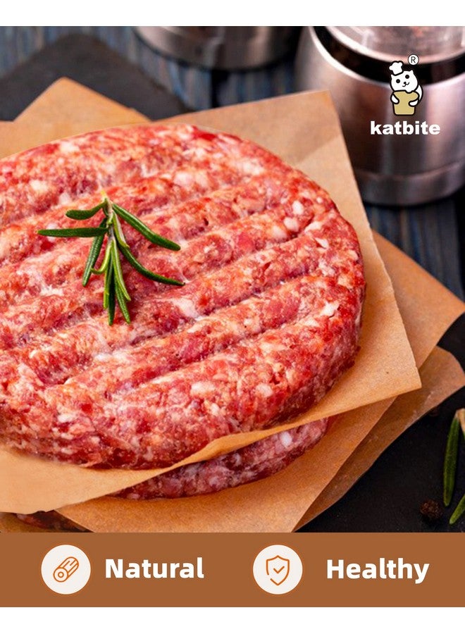 Katbite 300Pcs 6x6 Inches Patty Paper, Burger Patty Paper, Unbleached Parchment Sheets, Heavy Duty & Non-Stick, Squares for Seperating Patty, Cookies, Storing Foods Wrapping Candies - Image 4