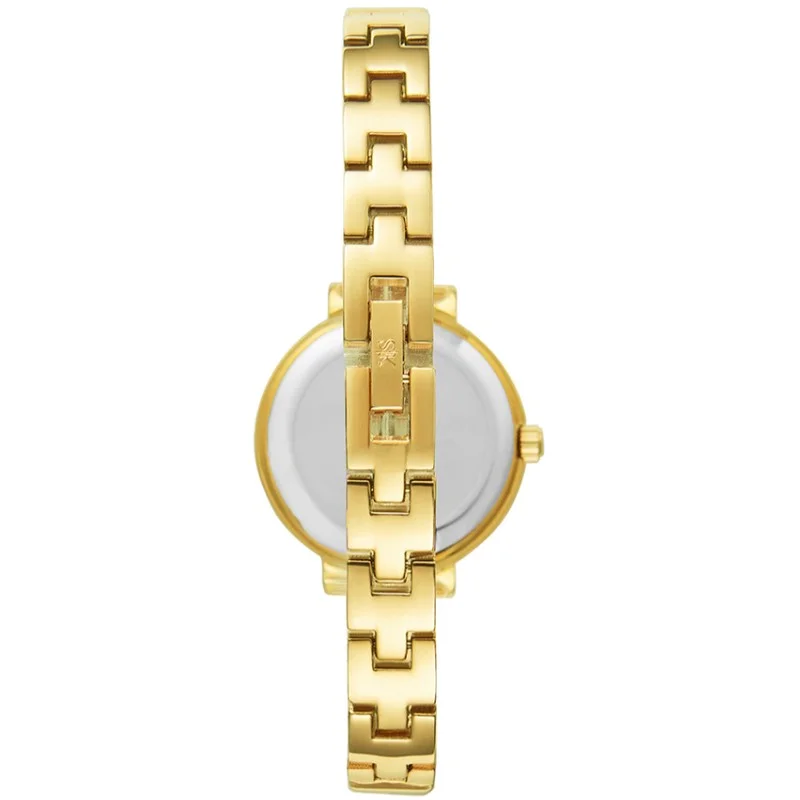 KENNETH SCOTT Kenneth Scott K22518-GBGM Women's Analog Display Watch & Alloy Strap Gold