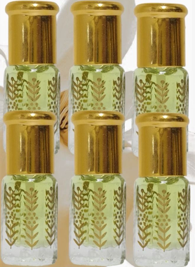 6 قطع مسك فانيليا 3 مل