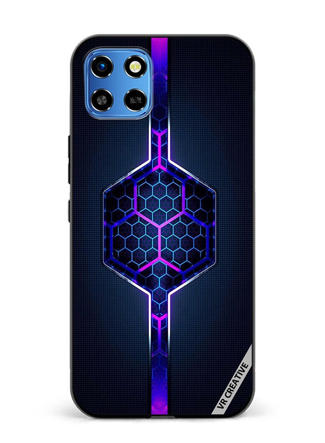 VR CREATIVE Protective Case Cover For Infinix Smart 6 HD Abstract Design Multicolour - Image 1