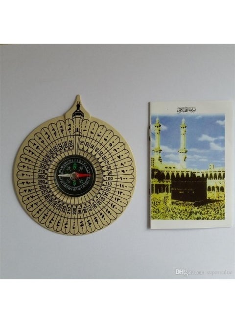 Compass for Qibla Determination in Wallet Shape