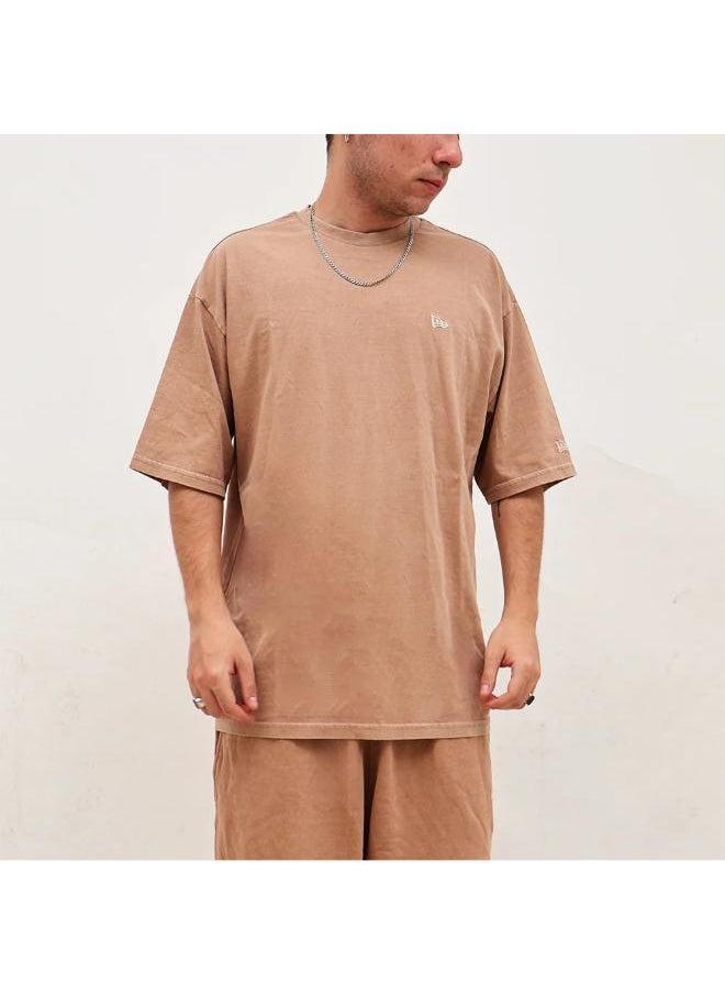 NEW ERA Logo Washed Oversized T-Shirt  - Image 1
