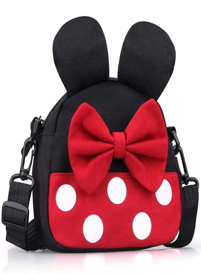 Dksyee Cute Mini Mouse Crossbody Bag for Little Girls Mini Toddler Crossbody Purse Small Kids Shoulder Handbag Cross Body Bag - Image 1