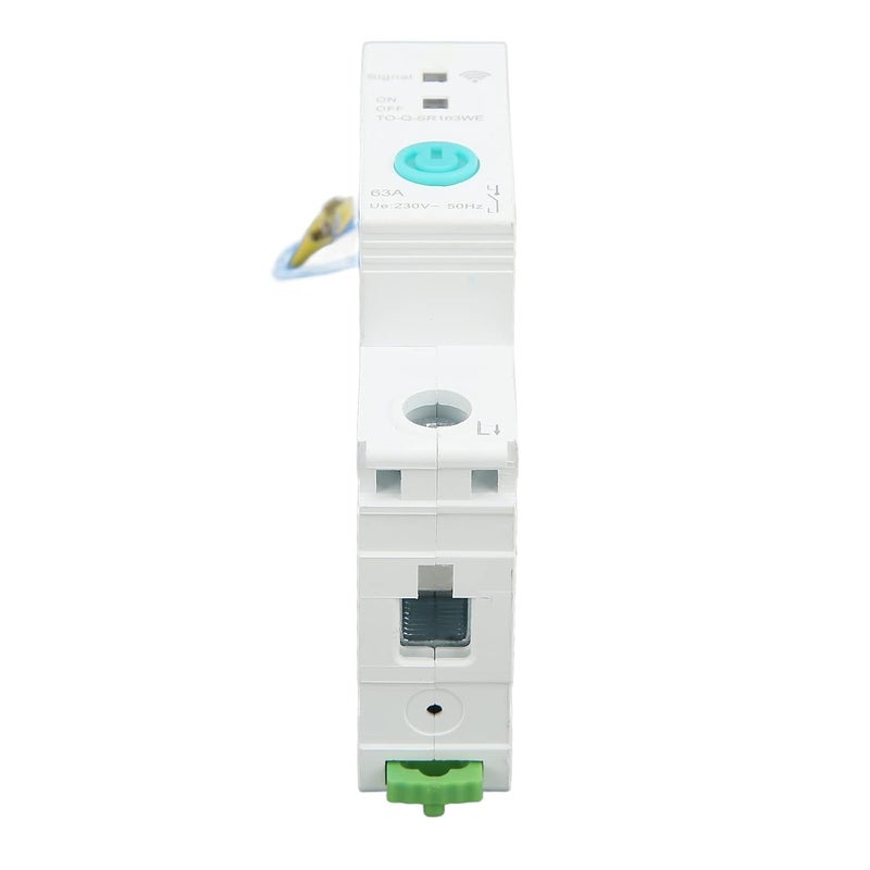 klarako WiFi Circuit Breaker, Smart Circuit Breaker AC 120V-280V Small Compact Timing Functions APP Control 63A DIN Rail Smart Switch Remote for Hospitals, Hotels, Shopping Malls - Image 4