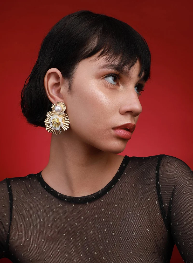 Sohi  Modern Elegance Chic Artificial Drop Earring Jewellery for Women | Best Price UAE