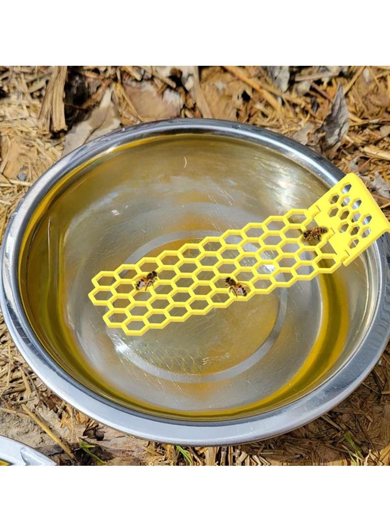 general Bee Watering Station Attractive Solution Floating Island Ladder Drinking Tray Waterer Butterfly Water Stations Bird Baths Insect Catcher for Thirsty - Image 4