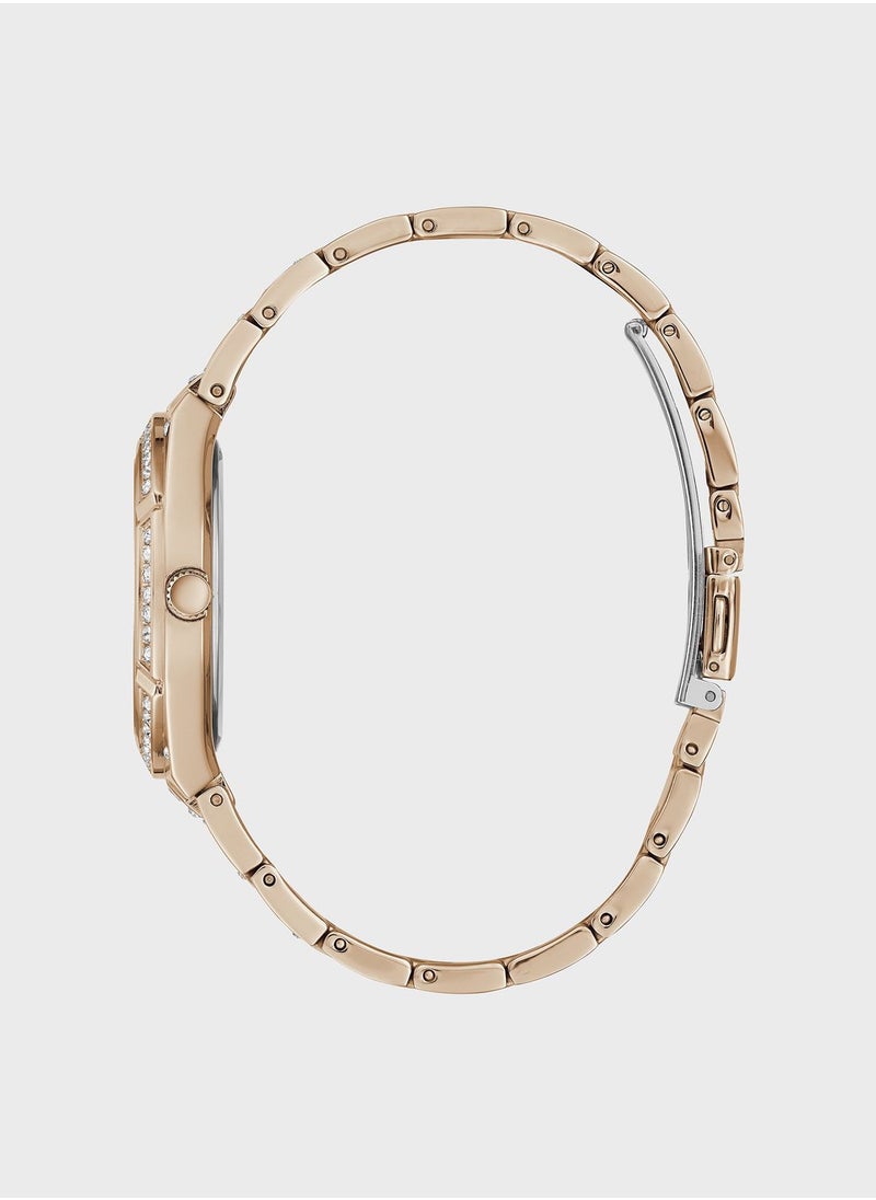 GUESS - Steel Strap Afterglow Analog Watch - Image 1