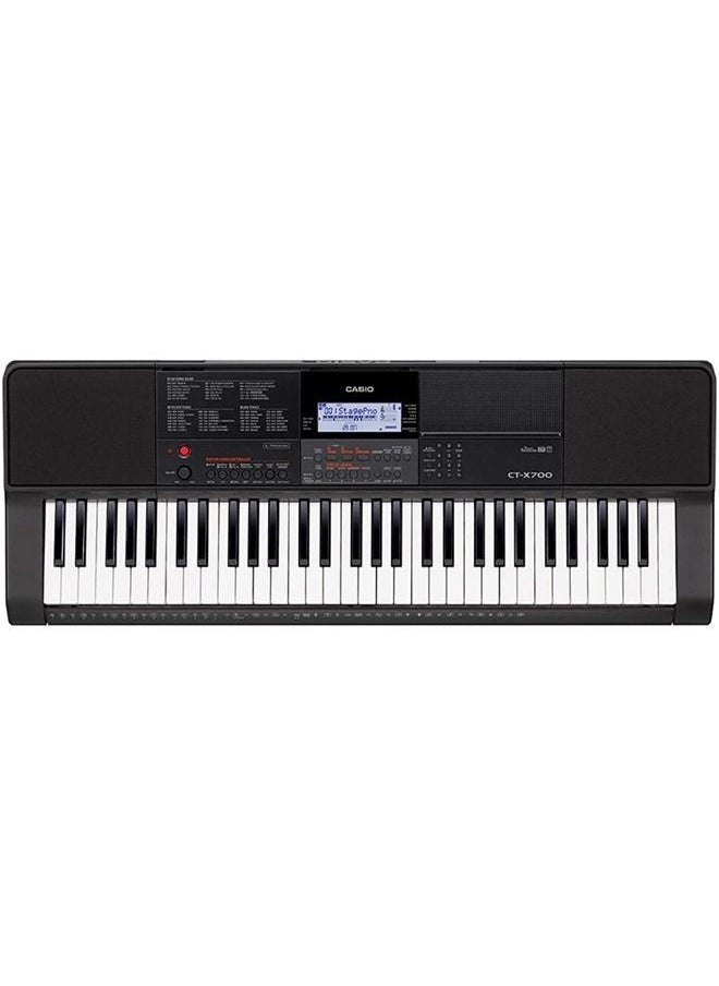 CASIO - Casio CTX700 61-Key Touch Sensitive Portable Keyboard - Image 1