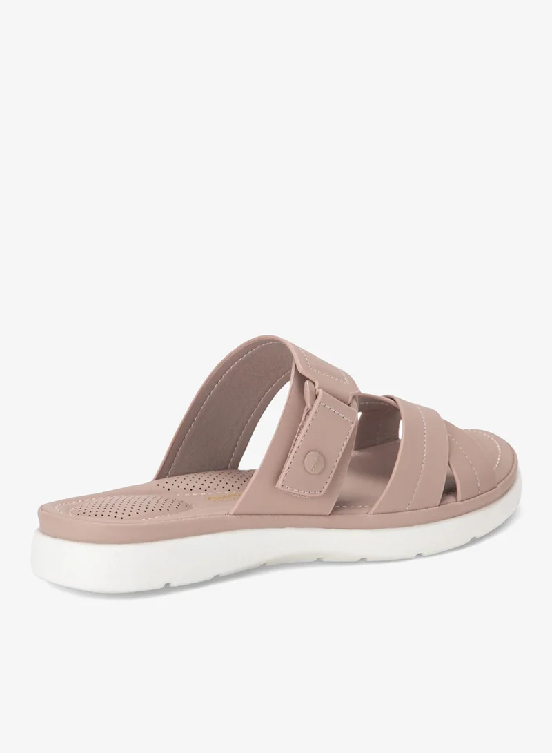 Bata Pink Adjustable Strap Casual Sandals for Women | Best Price UAE