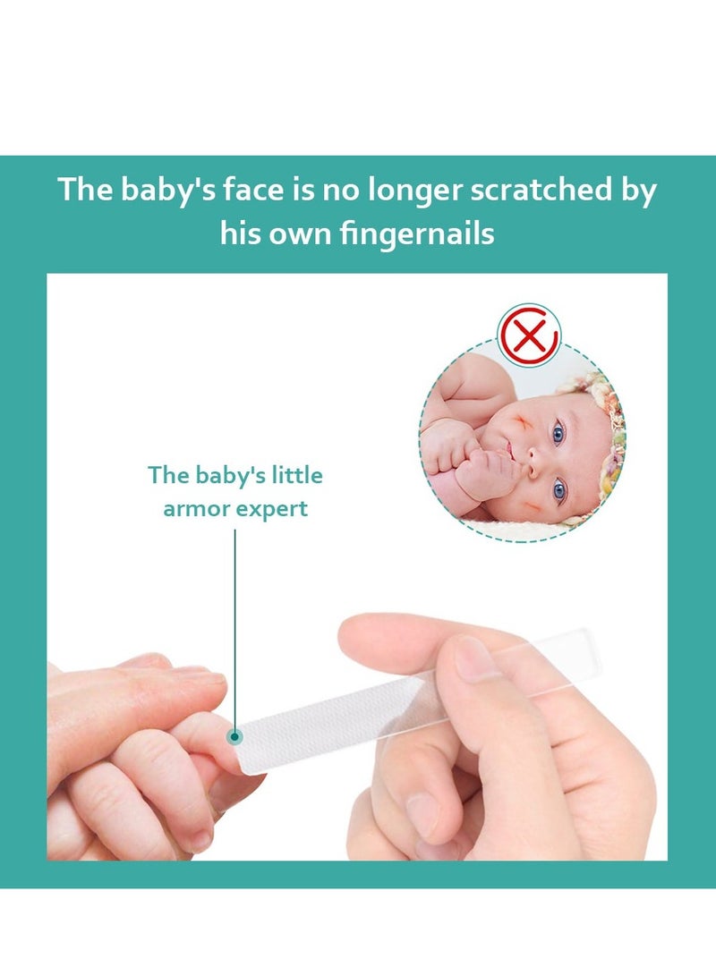 2 Piece Glass Nail Files  With Case Transparent - Image 2