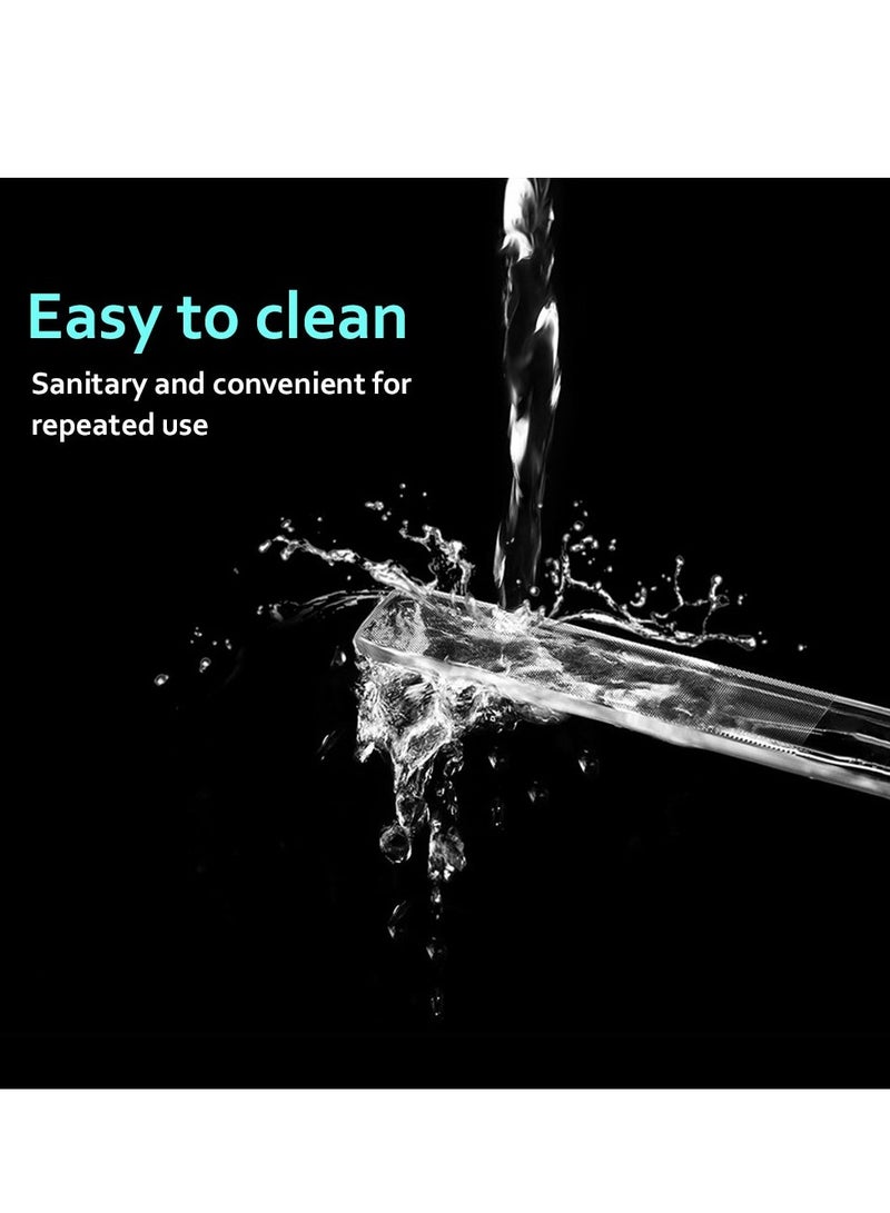 2 Piece Glass Nail Files  With Case Transparent - Image 5