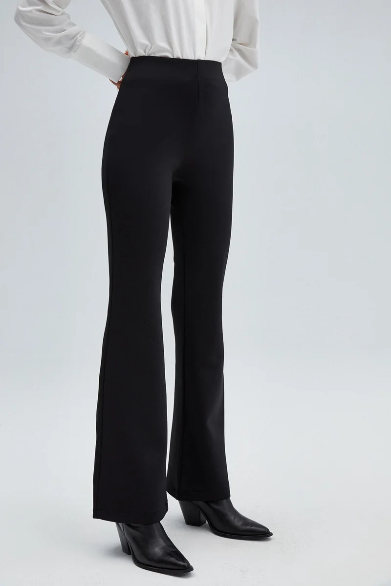 Touche High Waist Scuba Trousers