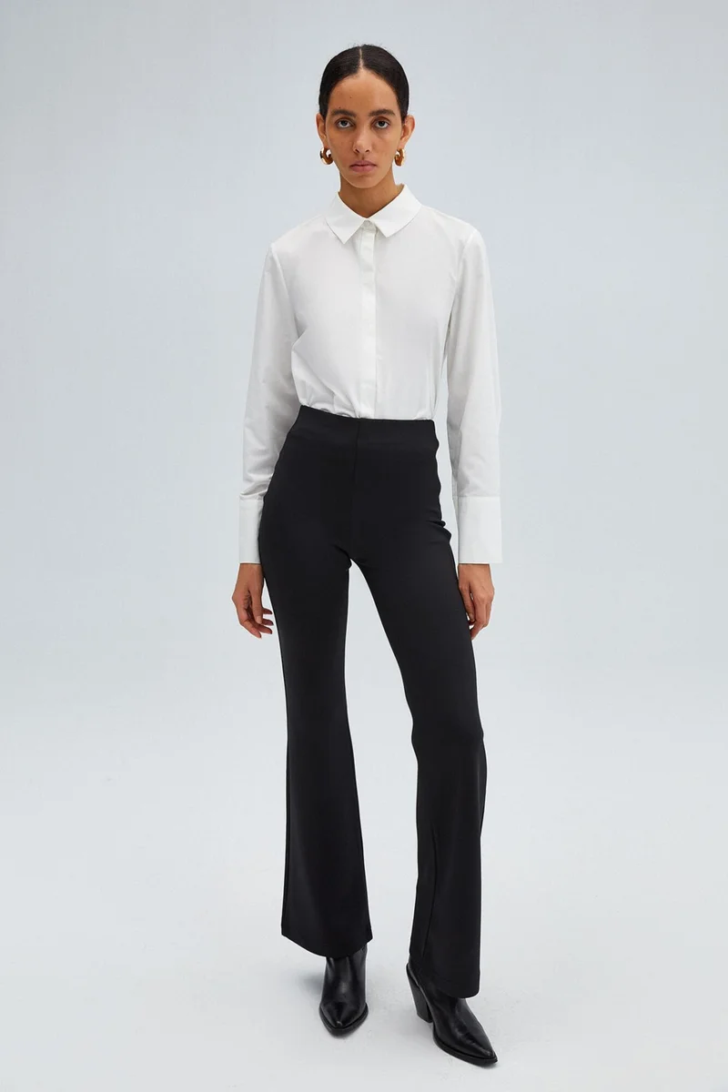 Touche High Waist Scuba Trousers