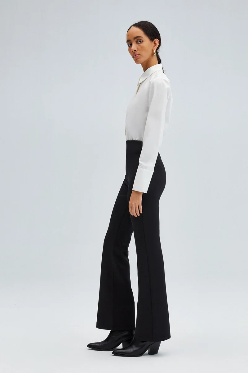 Touche High Waist Scuba Trousers