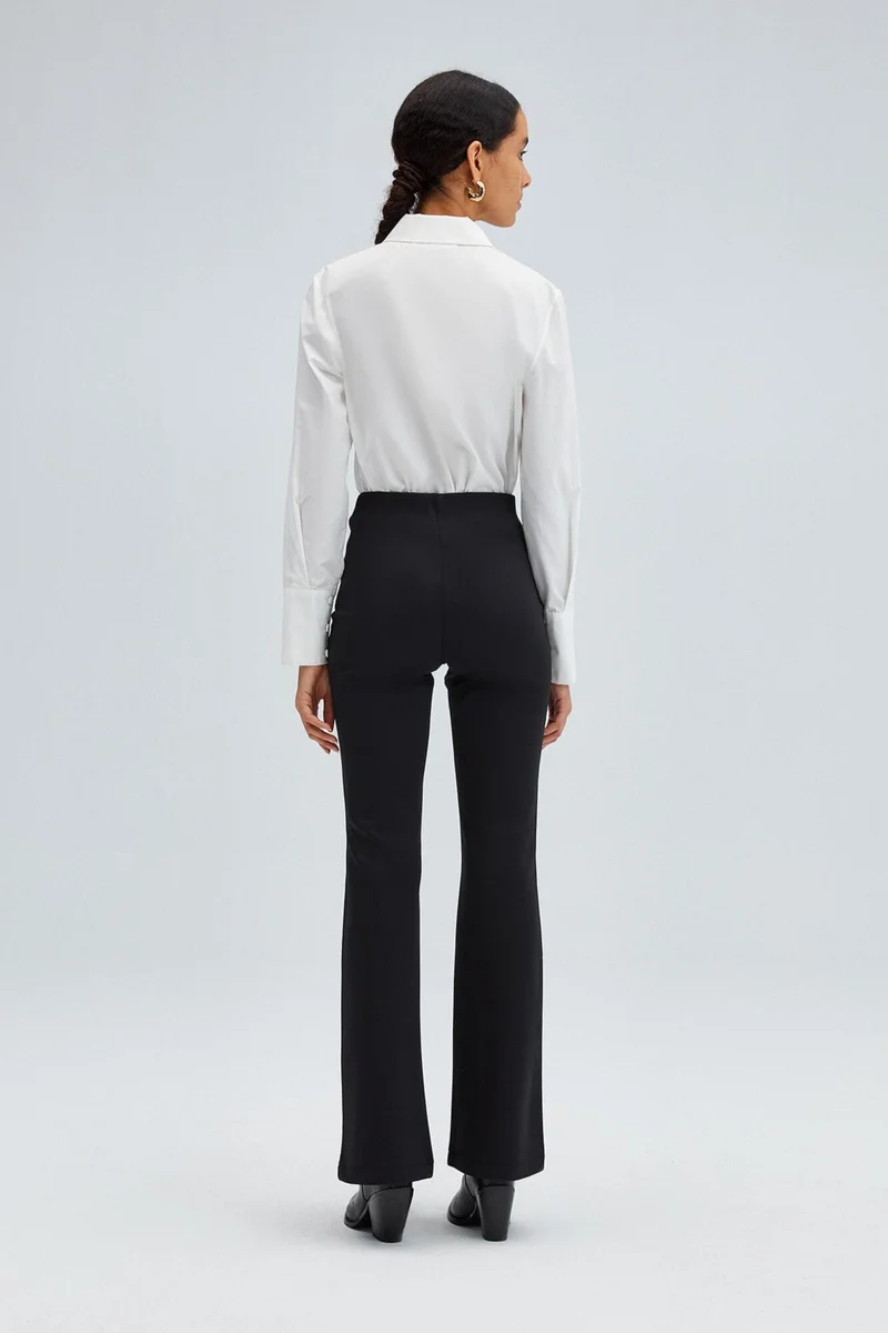 Touche High Waist Scuba Trousers