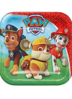 American Greetings Paw Patrol Party Supplies, Paper Dessert Plate (8-Count) 