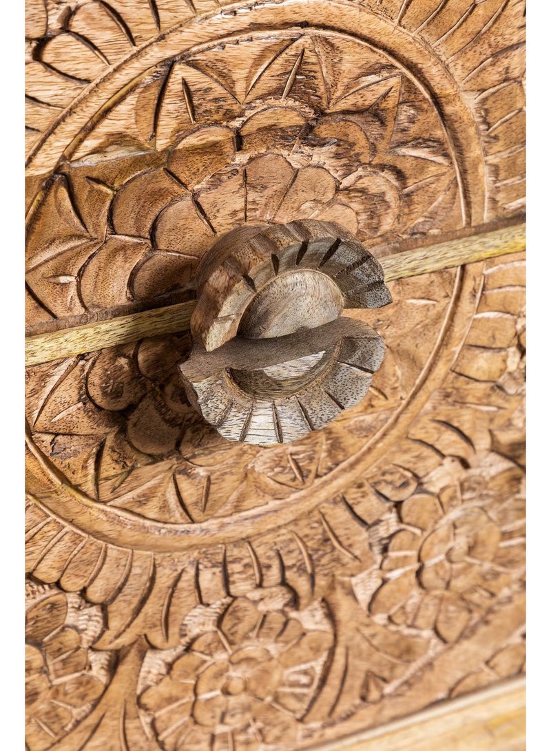 أرتيسانيا - المنزل والمعيشة طاولة سرير مستطيلة من خشب المانجو من ويلونا - Image 5