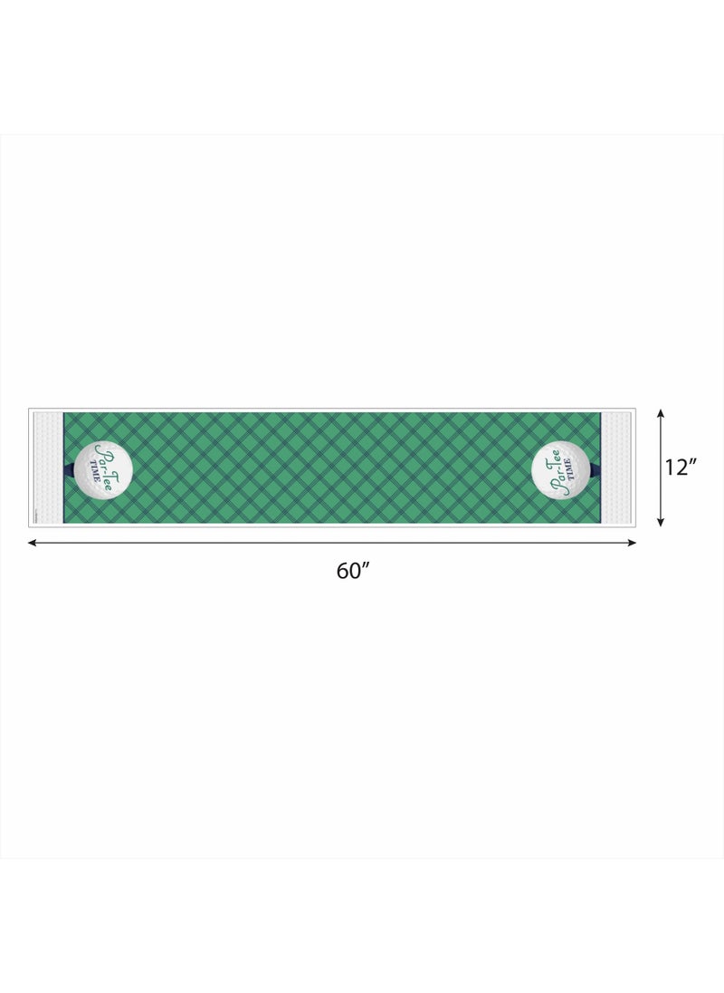 Big Dot of Happiness Big Dot of Happiness Par-Tee Time - Golf - Petite Birthday or Retirement Party Paper Table Runner - 12 x 60 inches  - Image 3