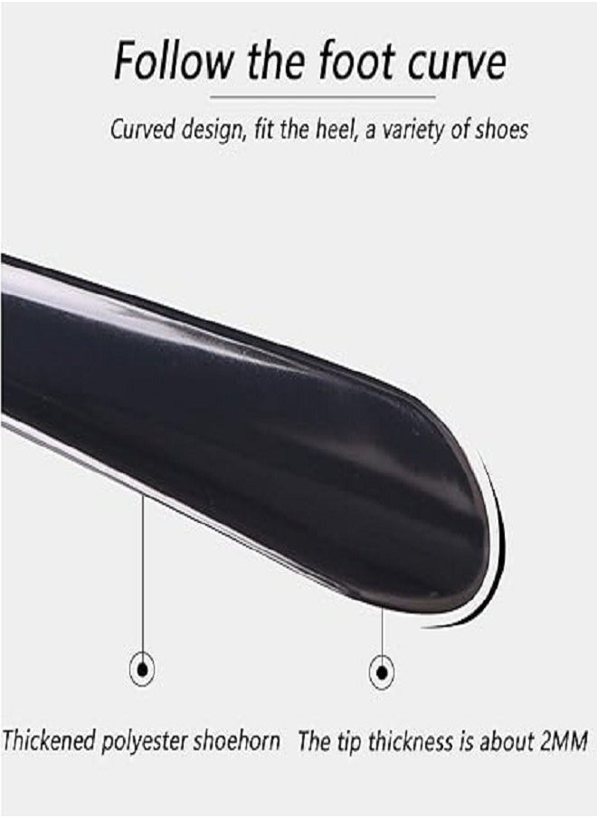 Generic - Long Shoe Horn With Handle Hanging Loop Durable Plastic Horn for Both Men and Women Travel Friendly Horn Long Lasting and Comfortable Daily Needs - Image 1