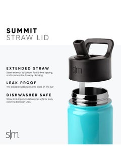 Simple Modern Simple Modern Minions Kids Water Bottle with Straw Lid | Reusable Insulated Stainless Steel Cup for Toddlers, School | Summit Collection | 14oz, Minions Unite  - Image 3