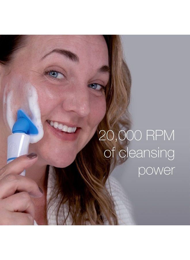 Bio-Therapeutic فرشاة تنظيف بالموجات فوق الصوتية bt-Sonic: احترافية، مقاومة للماء، فرشاة تنظيف ميكروسونيك، رأس تنظيف سيليكون صحي مُحسّن تشريحياً، مختبرة للسلامة CE - Image 2