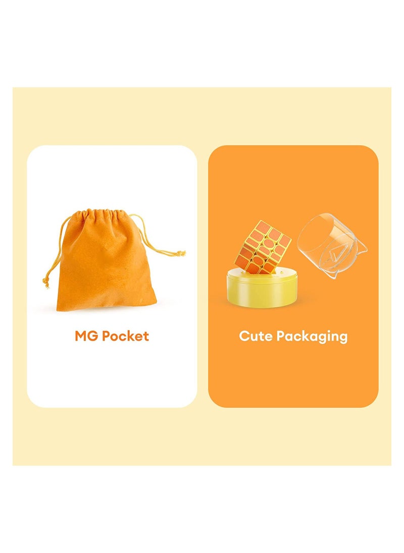 Generic - Mirror Rubik's Cube  3x3 Speed Cube Different Shapes Puzzle Cube Toys for Kids Adult Solve by Shape Premium Package - Image 1