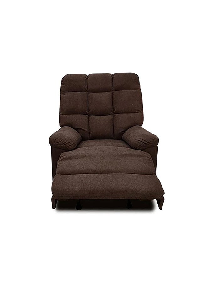 BACK COMFORT Twist Recliner Chair – Comfortable Rocking and Swiveling Motion, 1-Year Warranty – Dark Brown Color  - Image 5