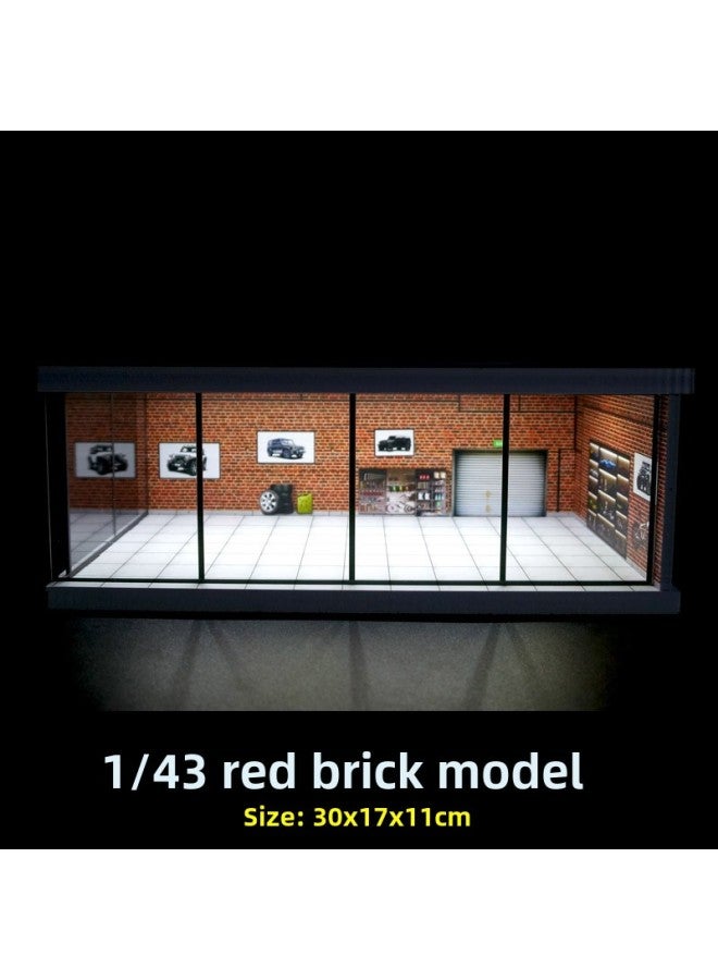 1/43 Alloy Car Model Storage Box Small Scale Scene Parking Lot Model Alloy Car Model Storage Box-Color:1/43 Fast And Furious (assembled Model)  - Image 1