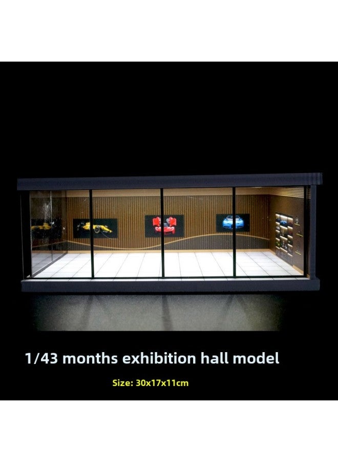 1/43 Alloy Car Model Storage Box Small Scale Scene Parking Lot Model Alloy Car Model Storage Box-Color:1/43 Fast And Furious (assembled Model)  - Image 2
