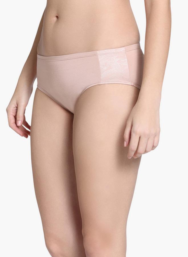 Zivame Panelled Bikini Briefs with Elasticated Waistband - Image 3
