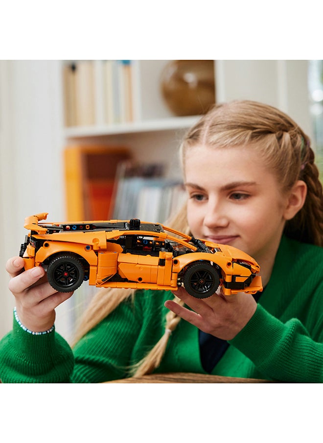 LEGO - Technic Lamborghini Huracán Tecnica Orange Set, Sports Car Toy for 9 Plus Year Old Kids, Boys & Girls, Model Building Kit for Creative Play, Kids' Bedroom Decoration, Birthday Gift Idea 42196 (806 pieces) - Image 1
