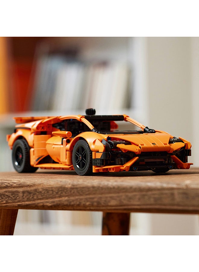 LEGO - Technic Lamborghini Huracán Tecnica Orange Set, Sports Car Toy for 9 Plus Year Old Kids, Boys & Girls, Model Building Kit for Creative Play, Kids' Bedroom Decoration, Birthday Gift Idea 42196 (806 pieces) - Image 1