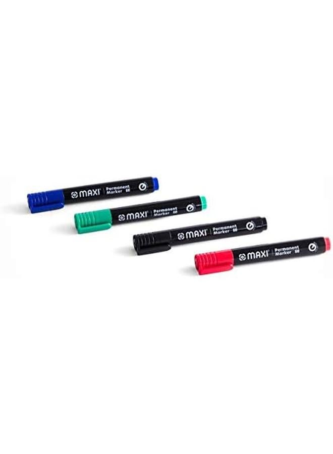 Maxi Permanent Marker Bullet Wallet Of 4Pc  - Image 2