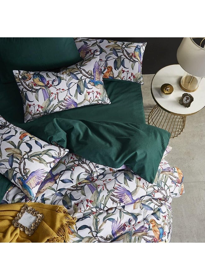 Cupocupa Duvet Cover Queen Size Set Boho Floral Pattern Duvet Cover Queen for Queen Size Bed Vintage Soft Bedding Leaf Print Paisley Duvet Cover with Pillowcases - Image 2