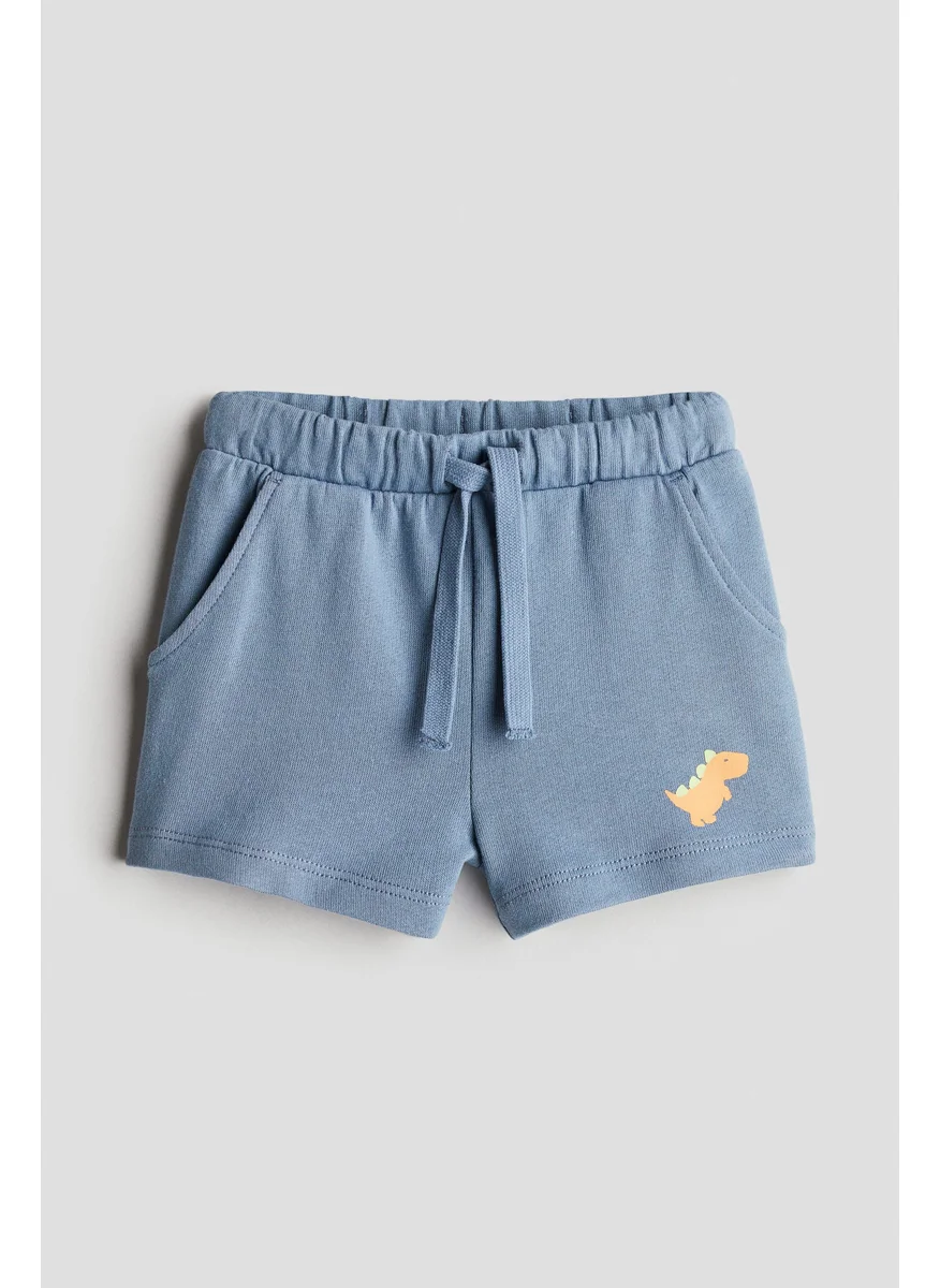 H&M Printed Sweatshorts