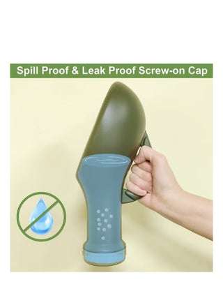 Urine Bottle Spill Proof Unisex Portable Women Mens Urinals Screw Top Lid Pee Female Funnel Urine Bottles Container Plastic Bed Pan Car Travel Toilet 1000ml Adult Kids Potty Night Wee Pot Toliet for M - view 4