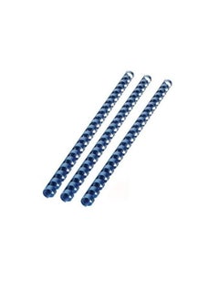 PARTNER 50-Piece Binding Combs 25mm Blue 
