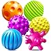 Ynanimery 6 Pack Sensory Balls for Toddlers 13 Sensory Baby Toys 612 Months Montessori Toys for Babies 612 Months Infant Squeeze Sensory Toys Soft Multi Ball Set Gifts with Bright Color Textured - Image 2