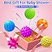 Ynanimery 6 Pack Sensory Balls for Toddlers 13 Sensory Baby Toys 612 Months Montessori Toys for Babies 612 Months Infant Squeeze Sensory Toys Soft Multi Ball Set Gifts with Bright Color Textured - Image 3
