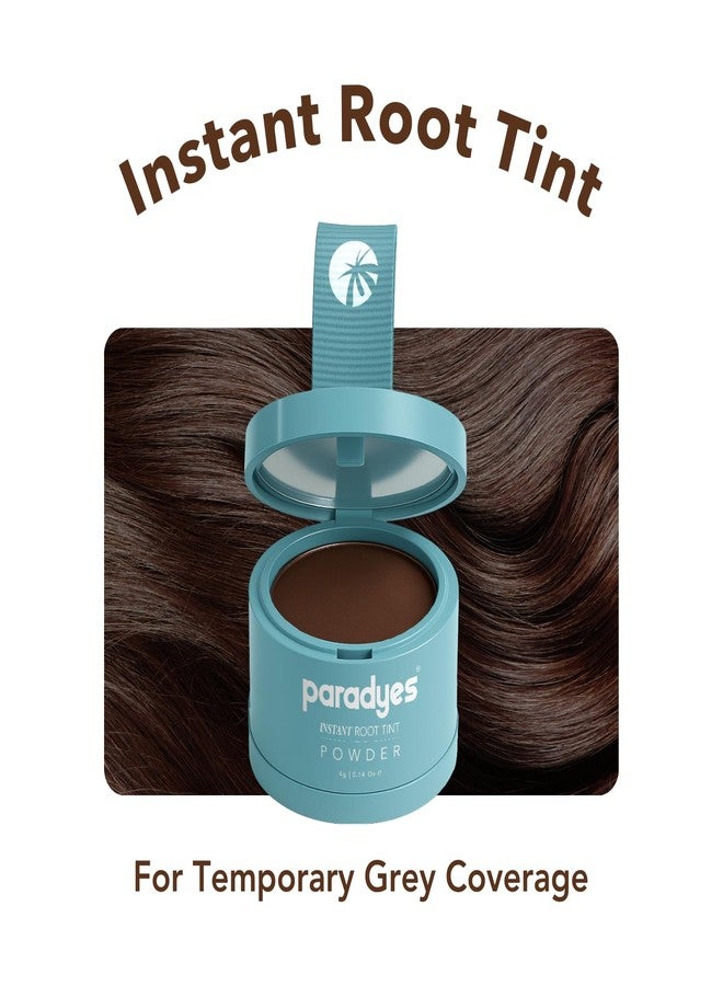 Paradyes Cover Up Powder Dark Brown Instant Root Tint | Covers Grey Roots & Bald Spots Instantly for Women & Men | Long-Lasting | Matte Finish | Easy Application | 4gm - Image 3