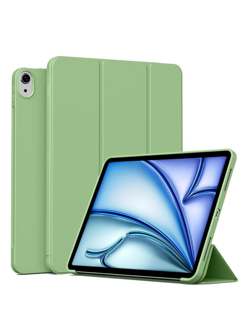 JAJEEK Case for iPad Air 11 Inch M2 2024, iPad Air 5th/4th Gen (10.9 Inch, 2022/2020) – Lightweight Soft TPU Back Protective Case with Smart Folio Cover, Auto Sleep/Wake Function, Slim & Thin, Full Protection for Your iPad Air 10.9" Screen - Image 1