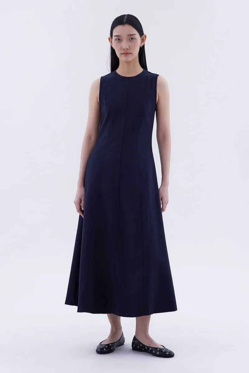The Editor's Market Jeroe Open-Back Dress